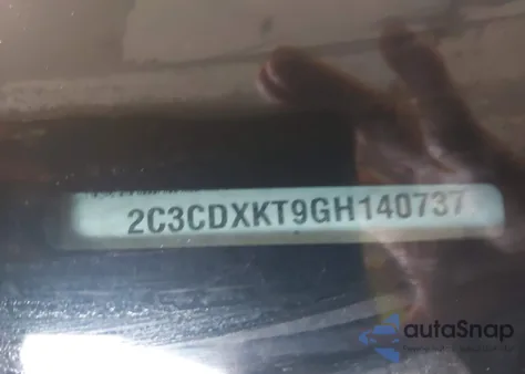 2016 Dodge Charger Police from USA, damaged, VIN 2C3CDXKT9GH140737